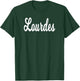 Lourdes Name T-Shirt - T-Shirt | Forest