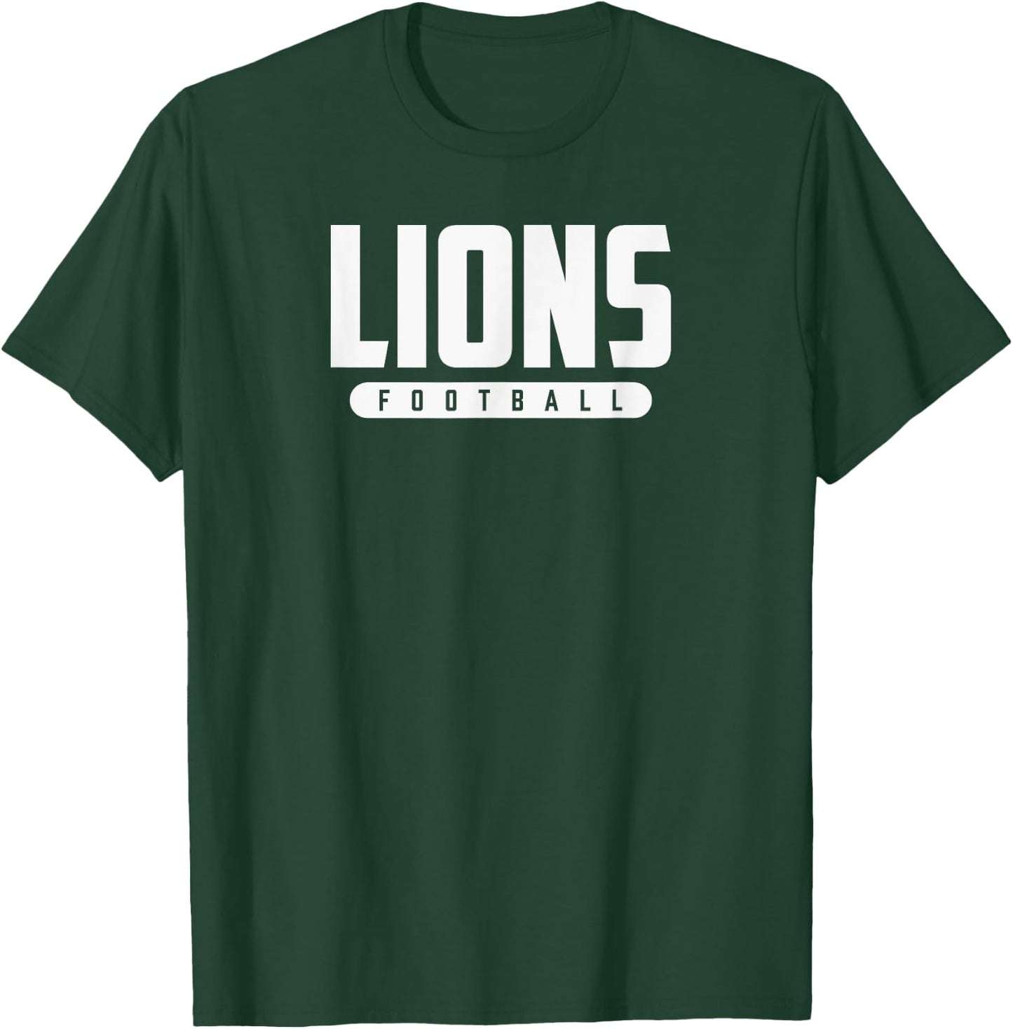 Moore Lions Football T-Shirt - T-Shirt | Forest
