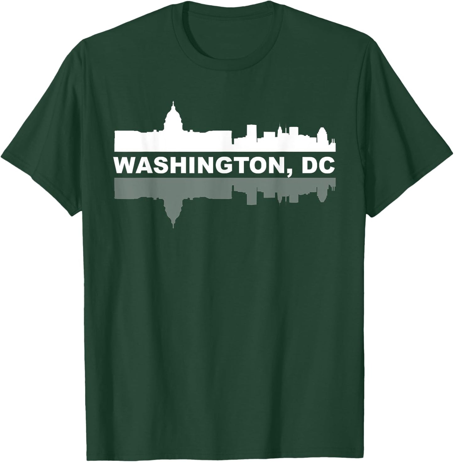 Washington DC Capitol Hill USA Flag Souvenir Shirt T-Shirt - T-Shirt | Forest