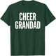 Cheer Grandad Cheerleader Grandpa T-Shirt - T-Shirt | Forest