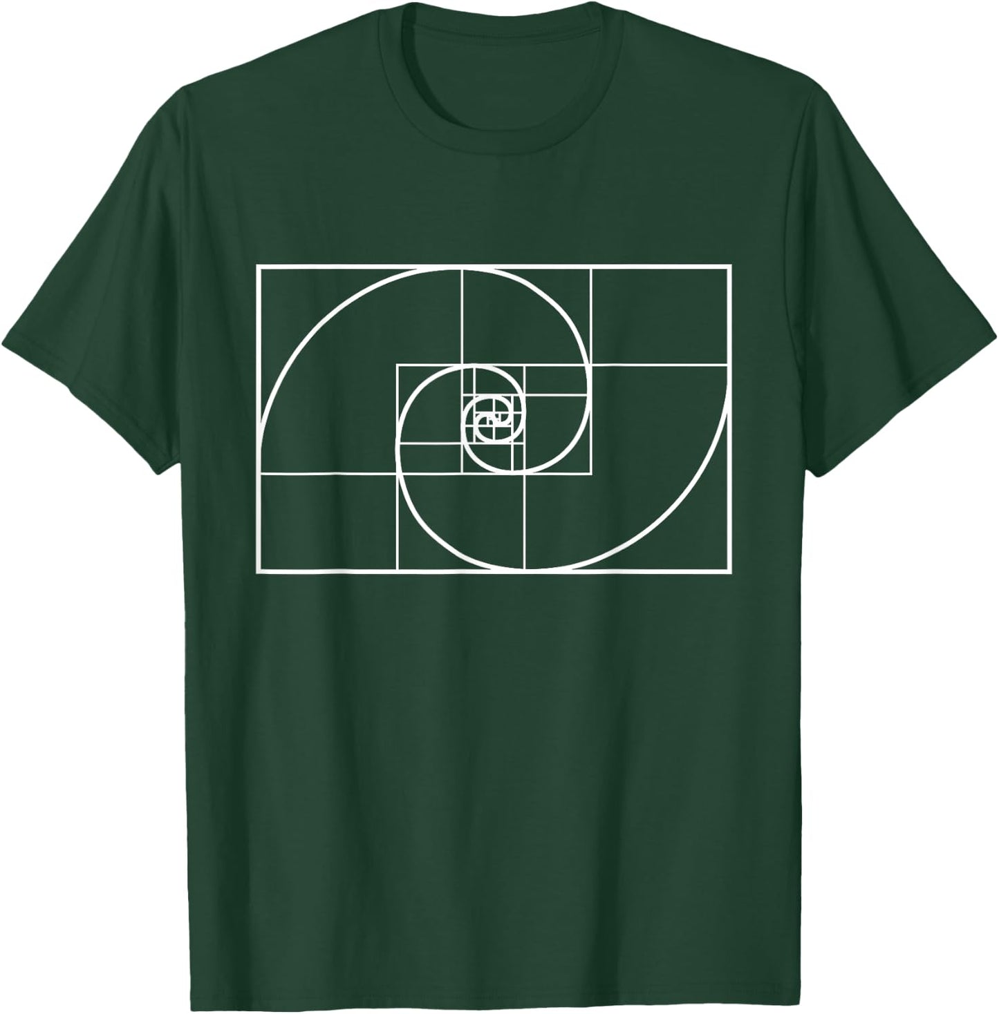 Fibonacci Suite Mathematician Gift Teacher of Maths , Black, S T-Shirt - T-Shirt | Forest