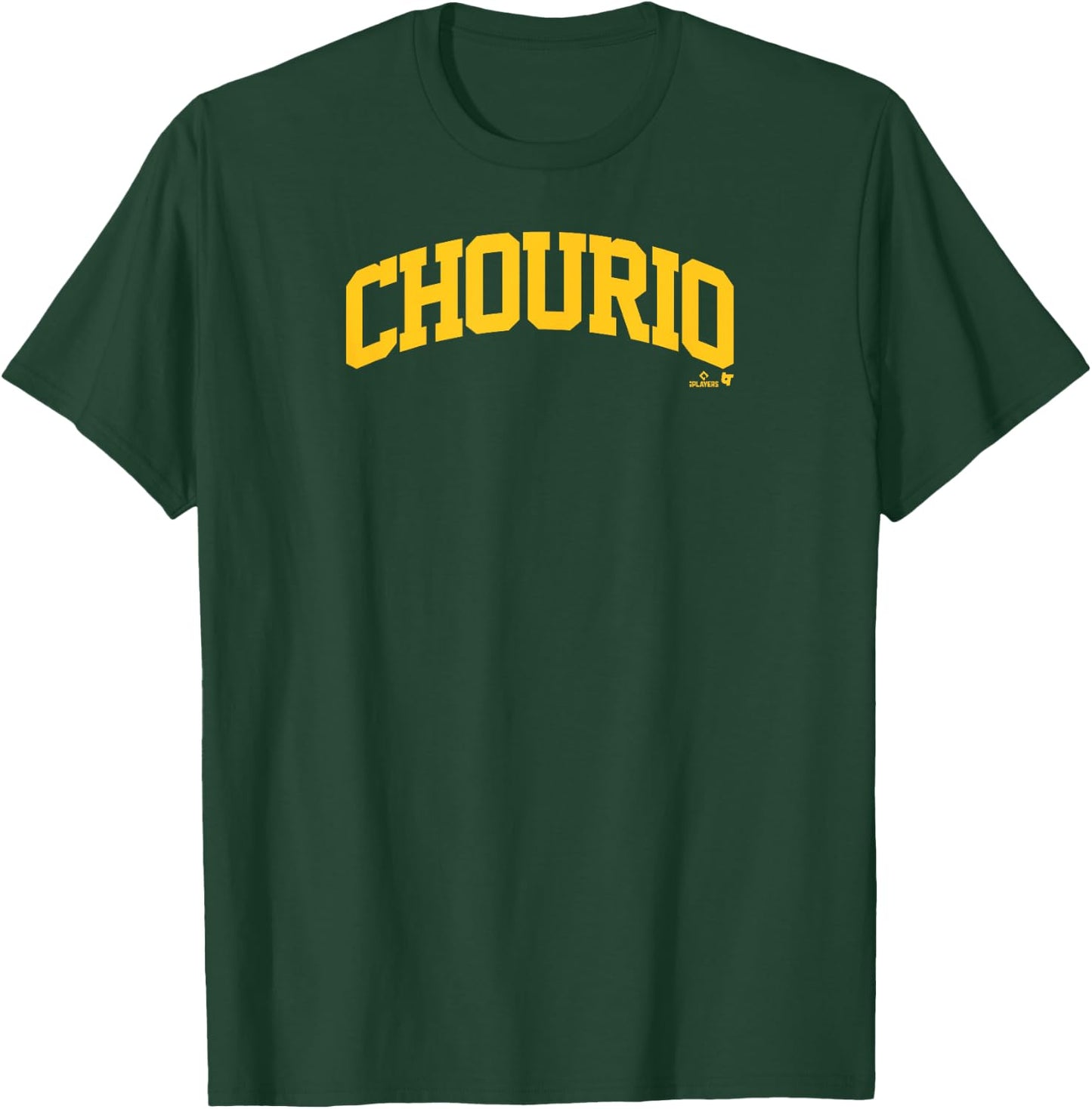 Jackson Chourio: Jersey Front Back #11 - Milwaukee Baseball T-Shirt - T-Shirt | Forest