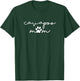 Cavapoo Mom with Dog Pawprint for Human Fur Mama T-Shirt - T-Shirt | Forest