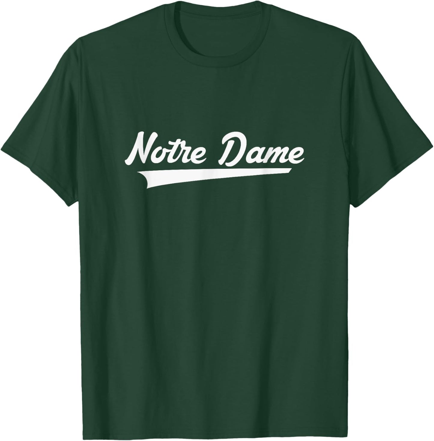Notre Dame High School Vintage Swoosh T-Shirt - T-Shirt | Forest