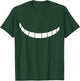 Alice in Wonderland Mysterious Grin Cheshire Smile T-Shirt - T-Shirt | Forest
