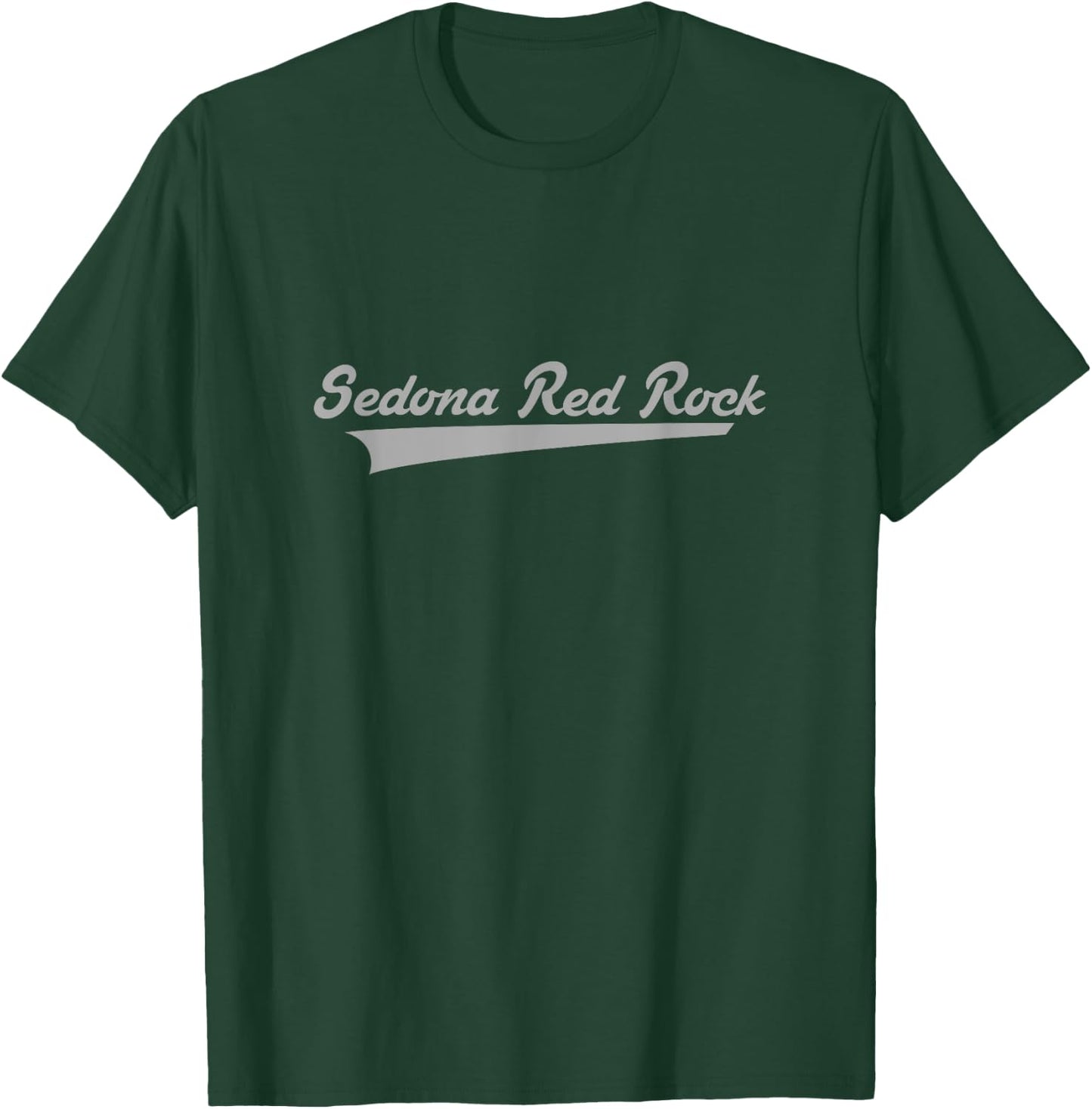 Sedona Red Rock High School Vintage Swoosh T-Shirt - T-Shirt | Forest
