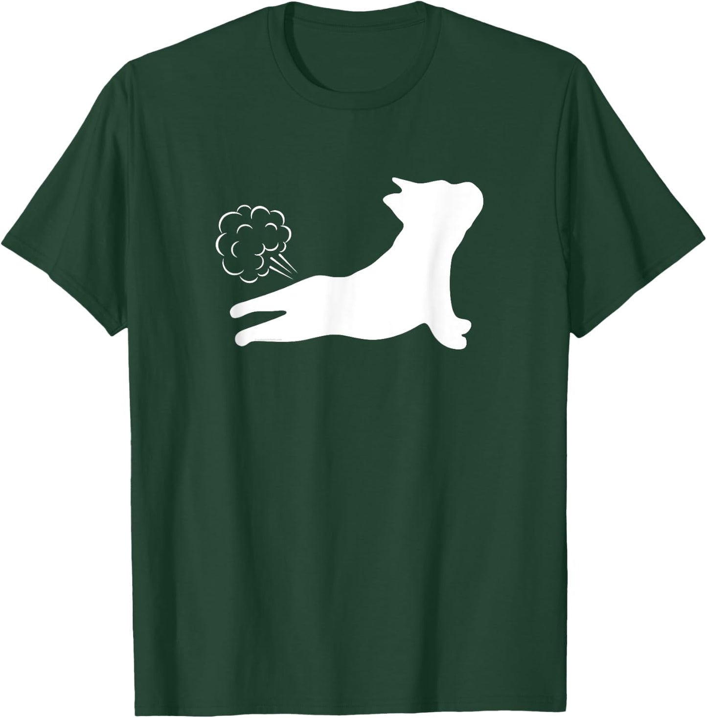Funny Farting French Bulldog Frenchie Pet Owner Dog Lover Women T-Shirt - T-Shirt | Forest
