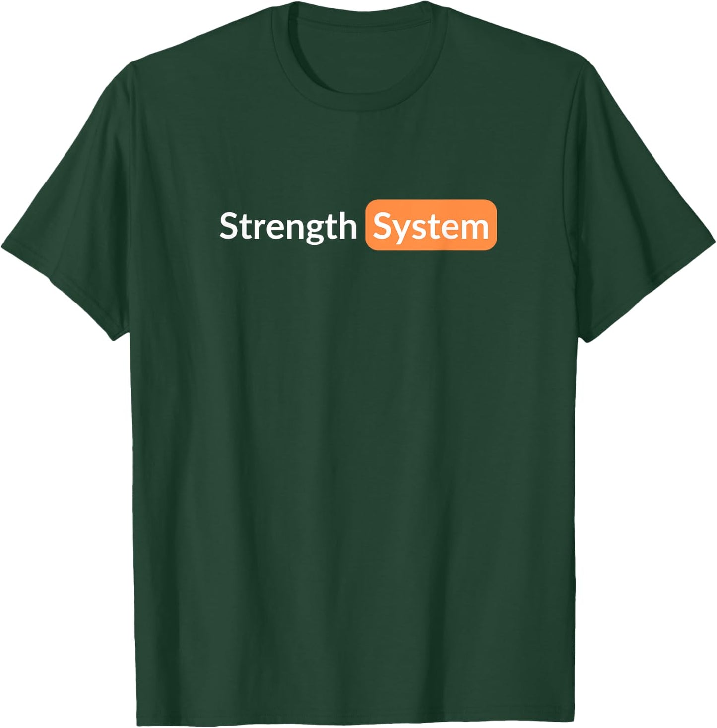 Strength System Gym T-Shirt - T-Shirt | Forest
