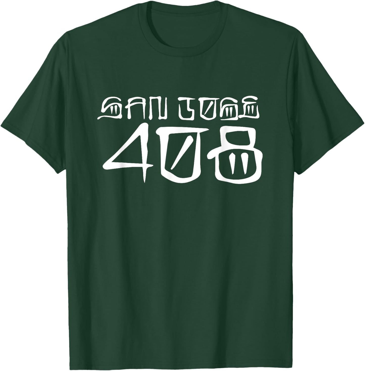 San Jose, SJ, 408, San Jose Pride, San Jo, Old School Cholo T-Shirt - T-Shirt | Forest