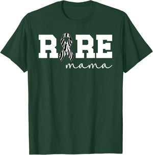 Rare Mama Rare Disease Fighter Mom Rare Disease Awareness T-Shirt - T-Shirt | Forest
