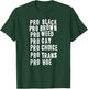 Pro Black Brown Weed Gay Choice Trans Hoe T-Shirt - T-Shirt | Forest