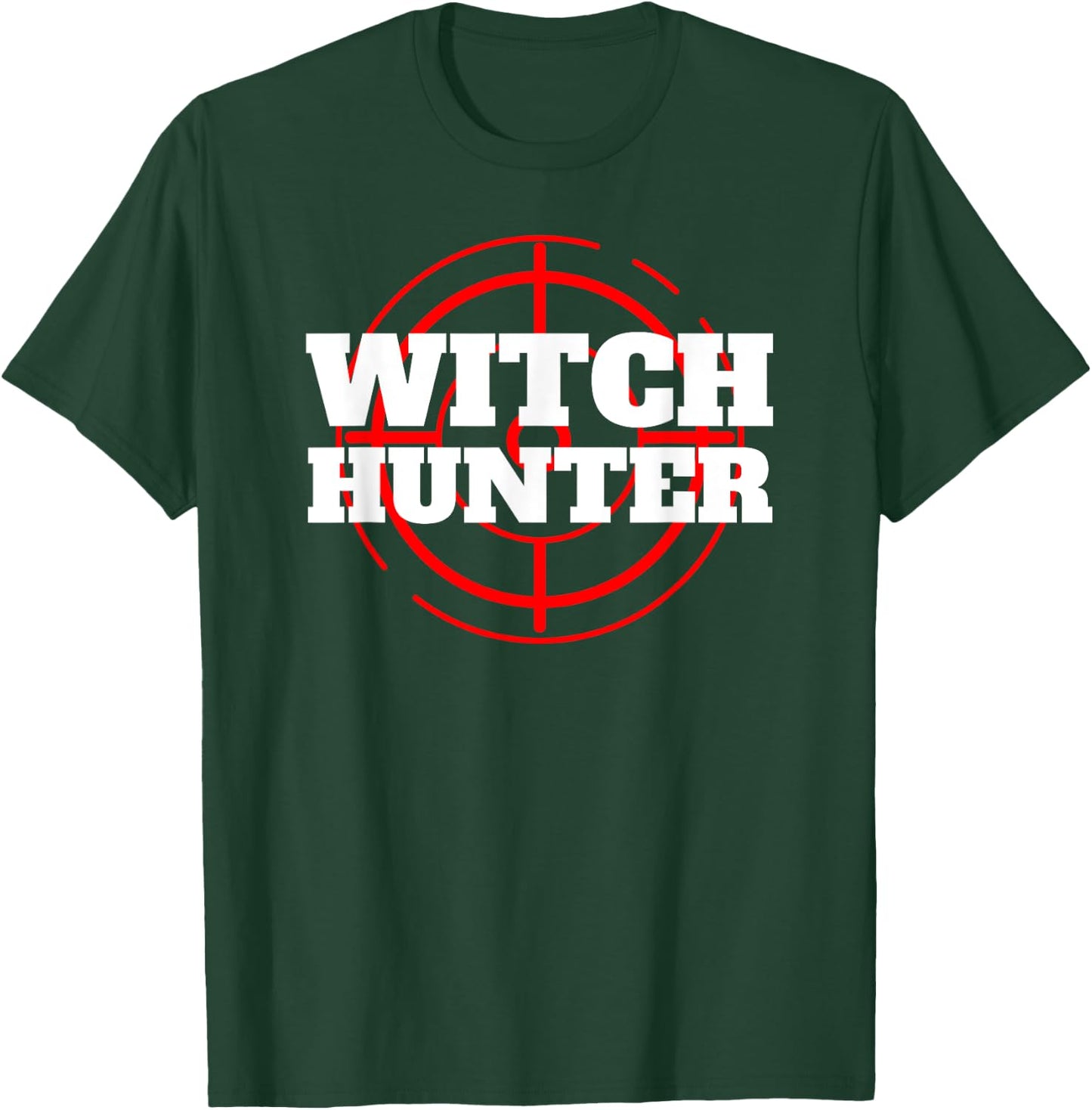 Wich Hunter Halloween T-Shirt - T-Shirt | Forest