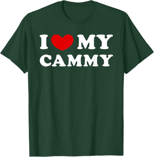 I Love My Cammy, I Heart My Cammy T-Shirt - T-Shirt | Forest