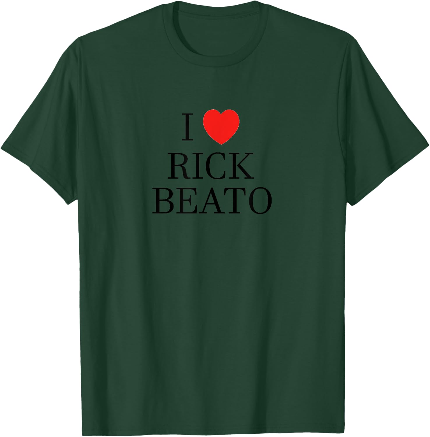 I love Rick Beato T-Shirt - T-Shirt | Forest