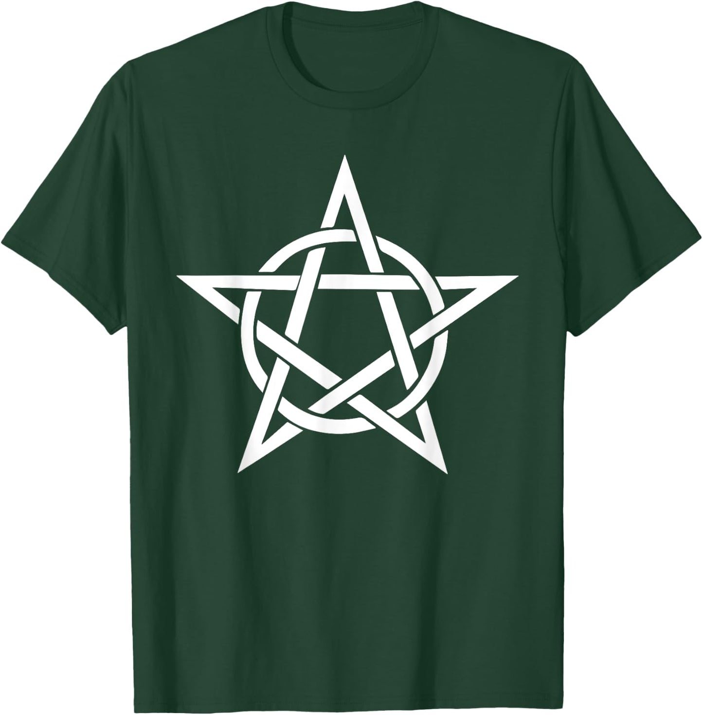 Wicca Pentacle Pentagram Halloween Rebel Gothic Punk T-Shirt - T-Shirt | Forest