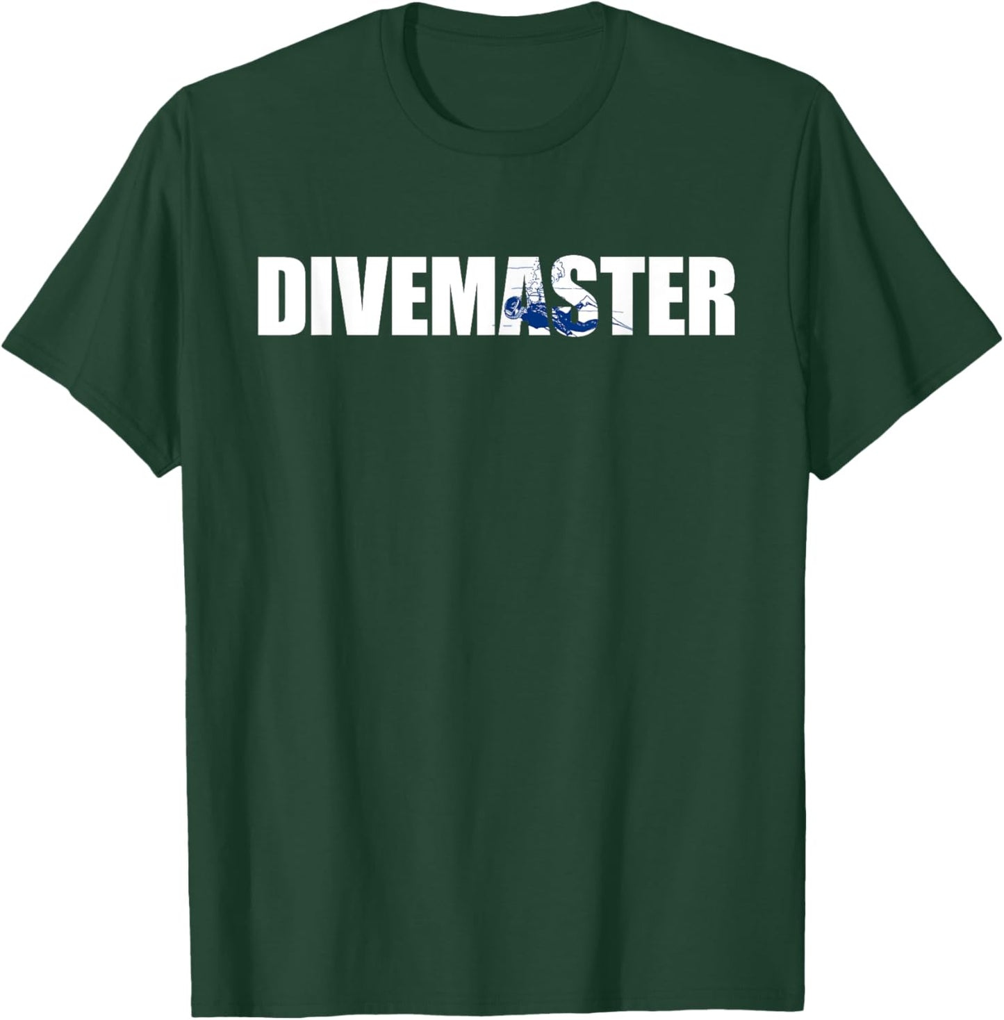 Divemaster Scuba and Free Diver Awesome T-Shirt - T-Shirt | Forest