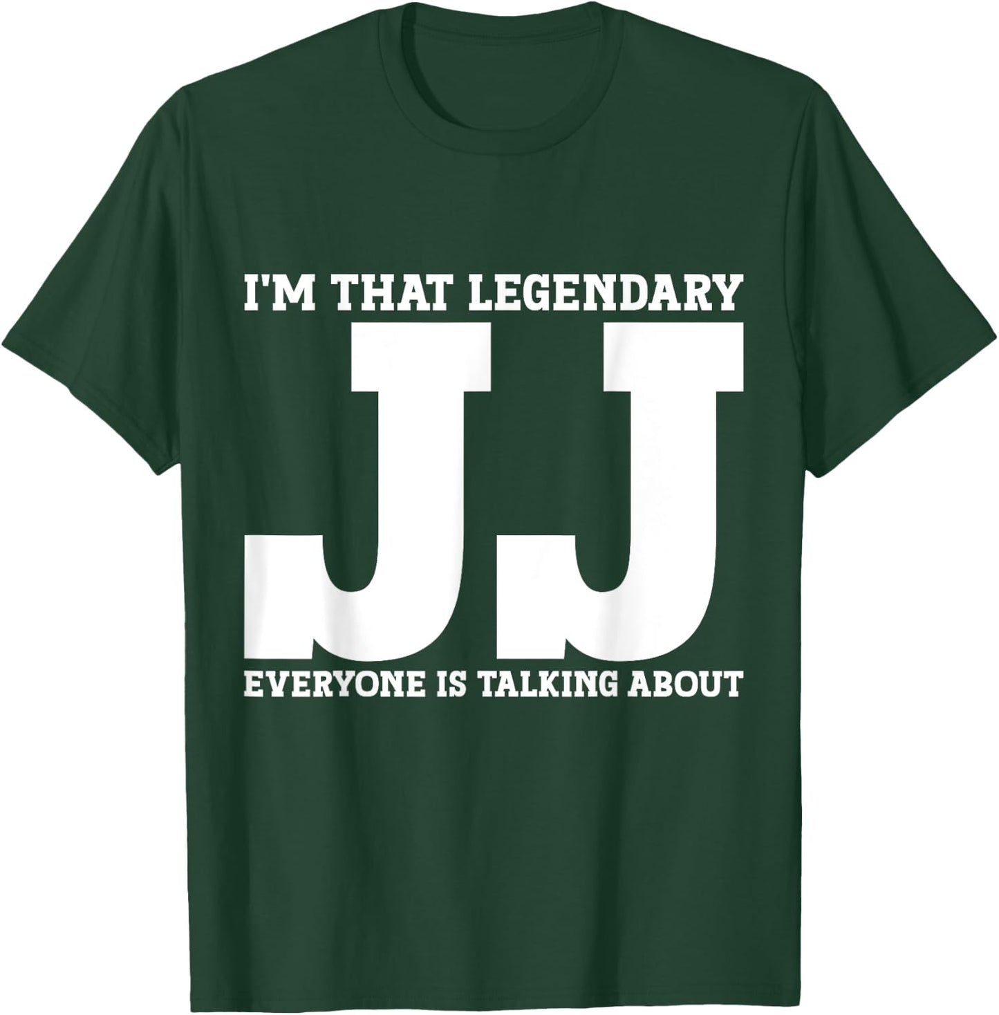 Jj Personal Name First Name Funny Jj T-Shirt - T-Shirt | Forest