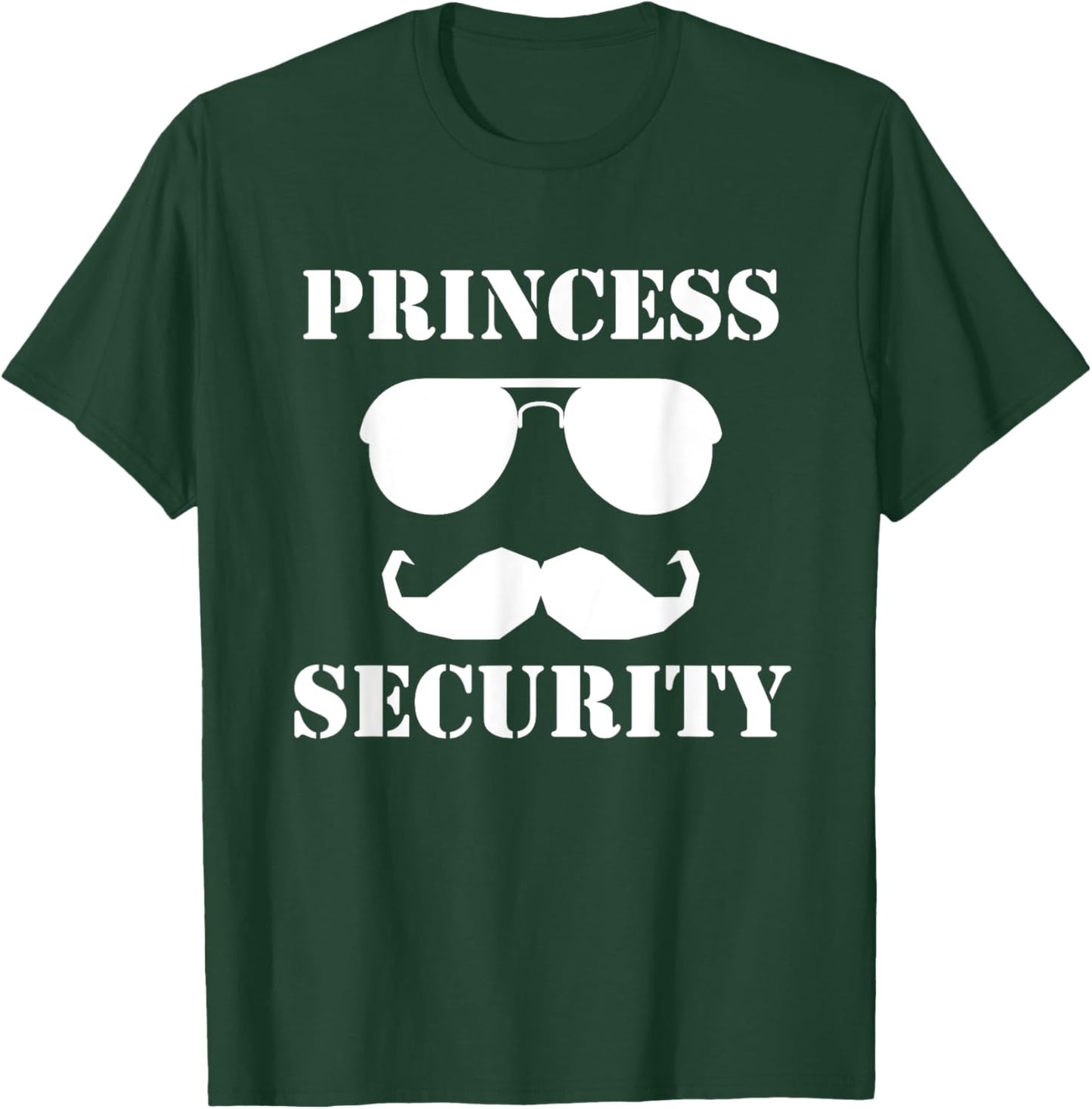 Princess Security Family Guardian Safety Patrol T-Shirt - T-Shirt | Forest