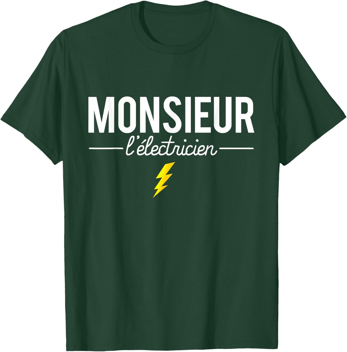 Mr Electrician Joke Profession Electrician Humor T-Shirt - T-Shirt | Forest