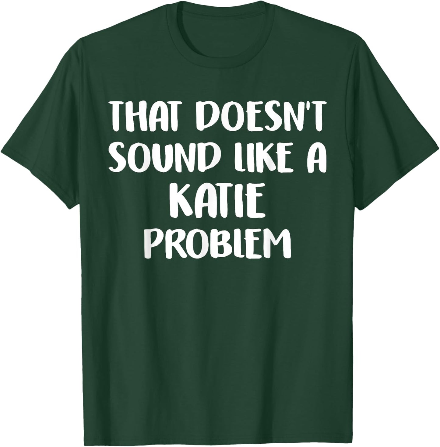 KATIE Personalized Cute Flower Girls KATIE Name T-Shirt - T-Shirt | Forest