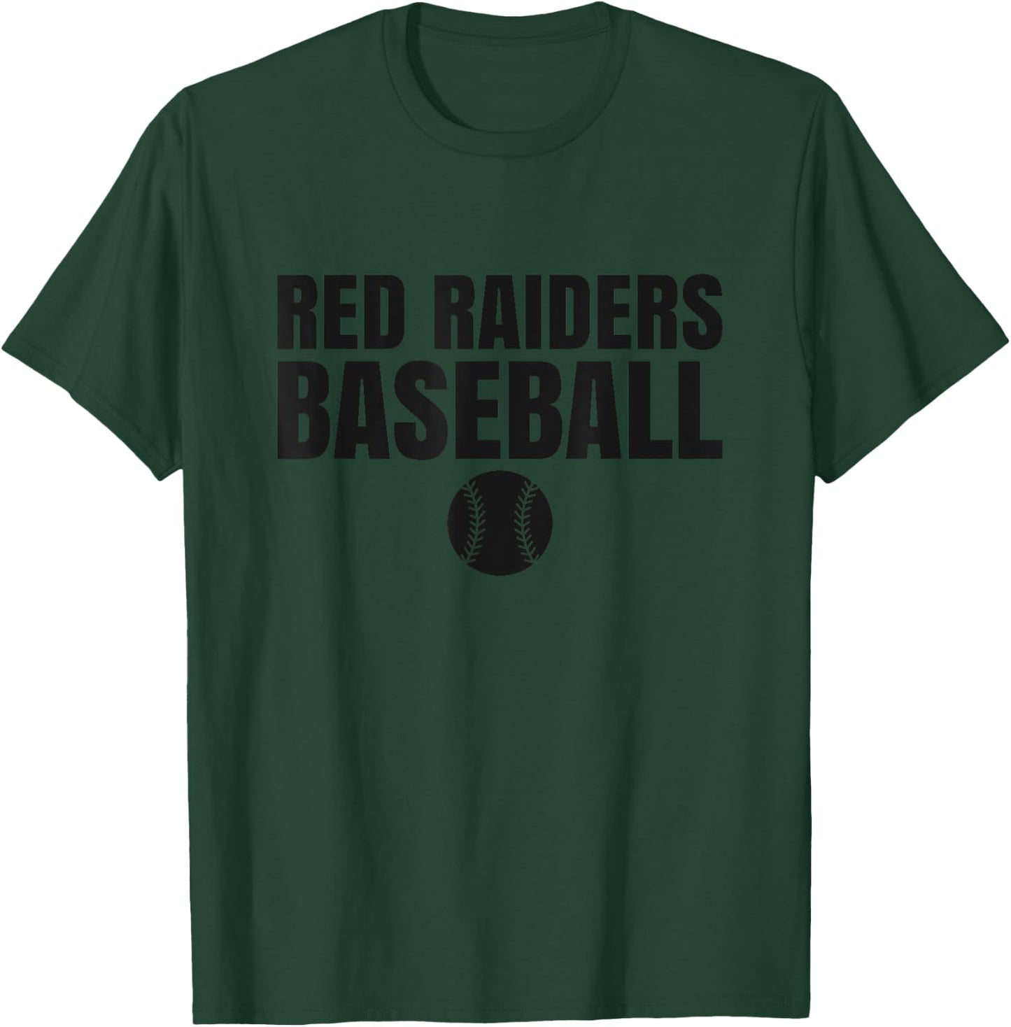 Tyler Legacy Red Raiders Baseball T-Shirt - T-Shirt | Forest