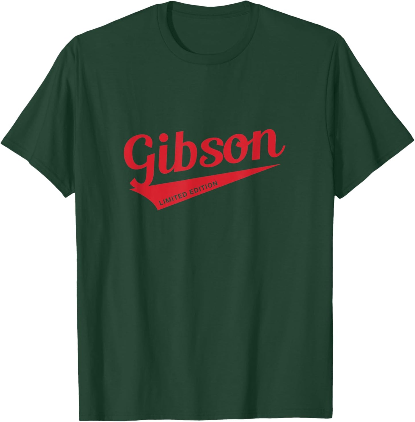 Gibson Limited Edition Pärchen Shirts Nachname T-Shirt - T-Shirt | Forest
