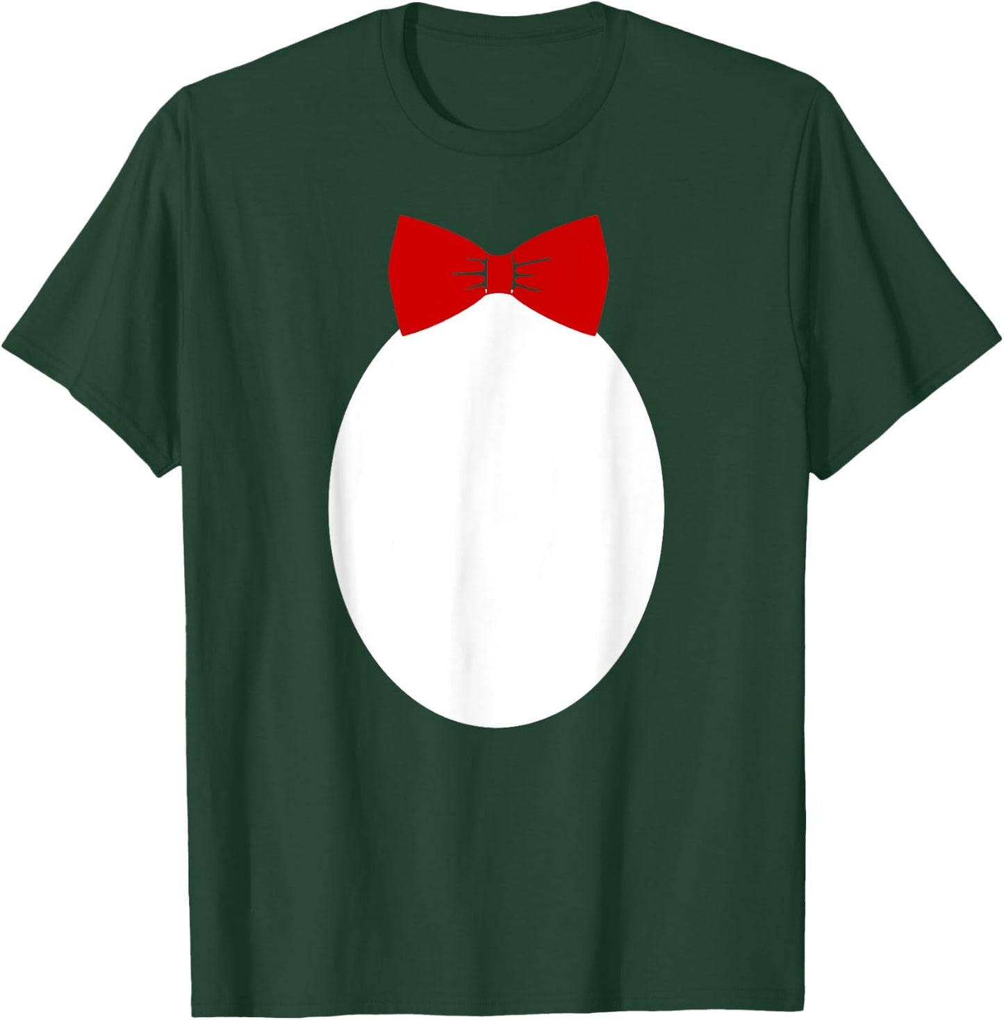 Cute Penguin Belly With Bow Tie T-Shirt - T-Shirt | Forest