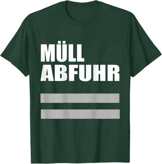 Müllmann Costume Müllabfuhr Carnival Theme , orange T-Shirt - T-Shirt | Forest