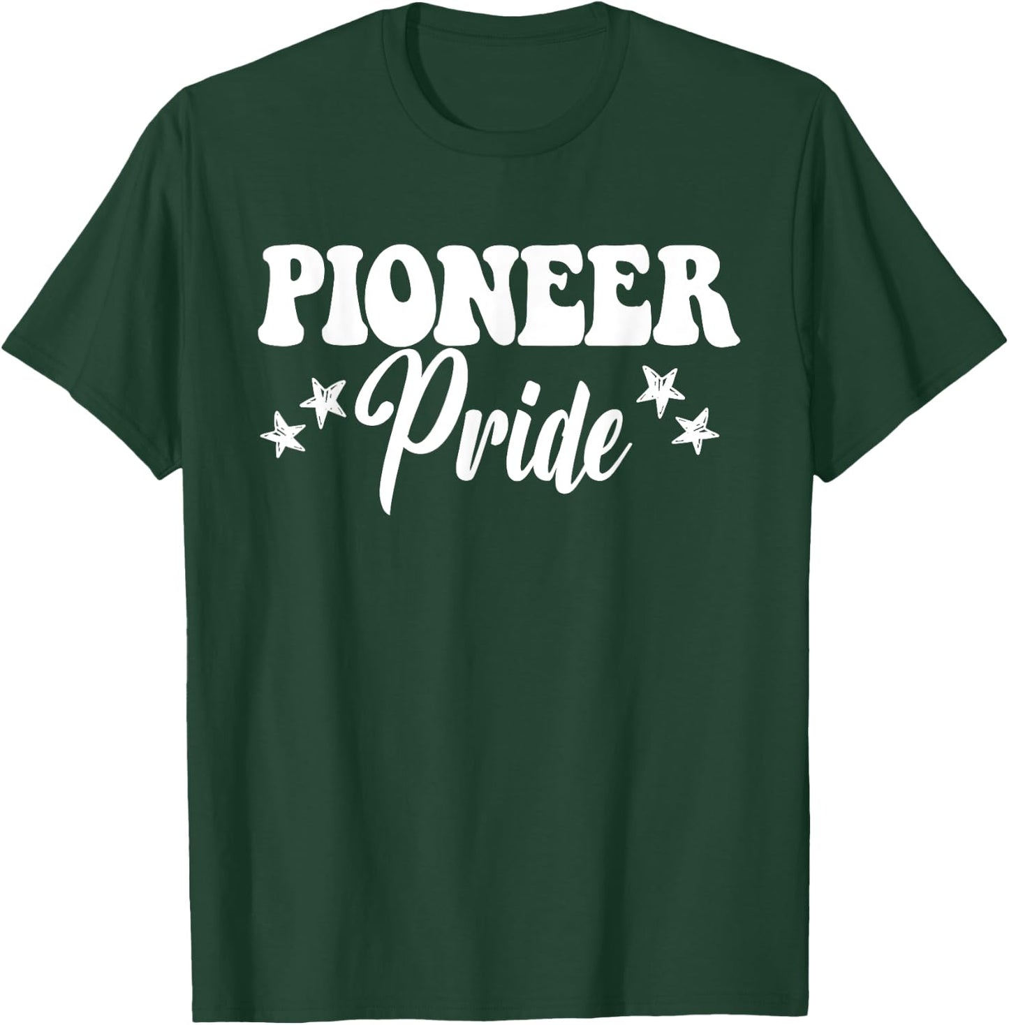 Pioneer Pride High School Pioneers Sports Team Pioneers T-Shirt - T-Shirt | Forest