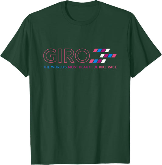 Giro D' Italia The World's Most Beautiful Bike Race T-Shirt - T-Shirt | Forest