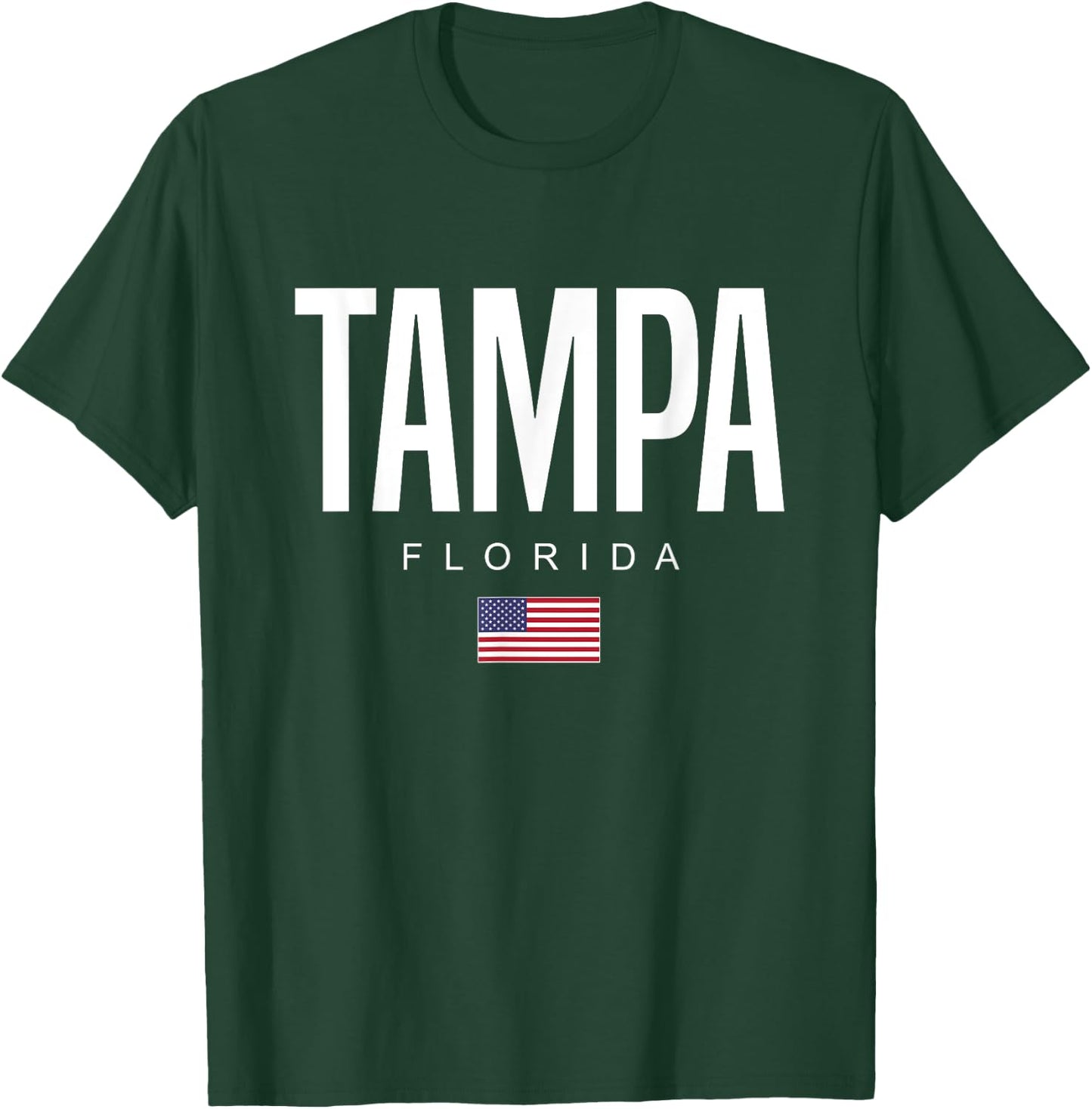 Tampa Florida FL T-Shirt - T-Shirt | Forest