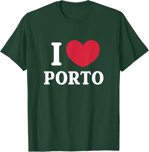 I Love Porto , Black, S