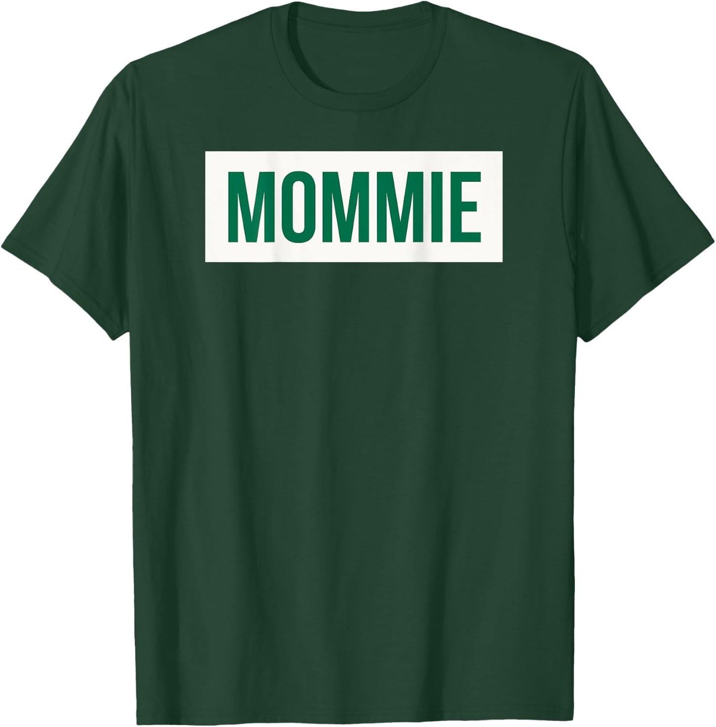 Mommie Caddie Mommy Golf Puns (Back) Cool Golfing Golfer Mom T-Shirt - T-Shirt | Forest