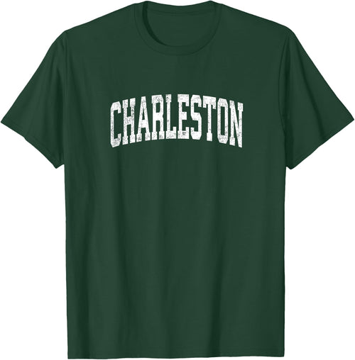 Charleston South Carolina SC Vintage Athletic Sports Design