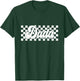Retro Checkered Dada Father’s Day Dad Life Fatherhood T-Shirt - T-Shirt | Forest