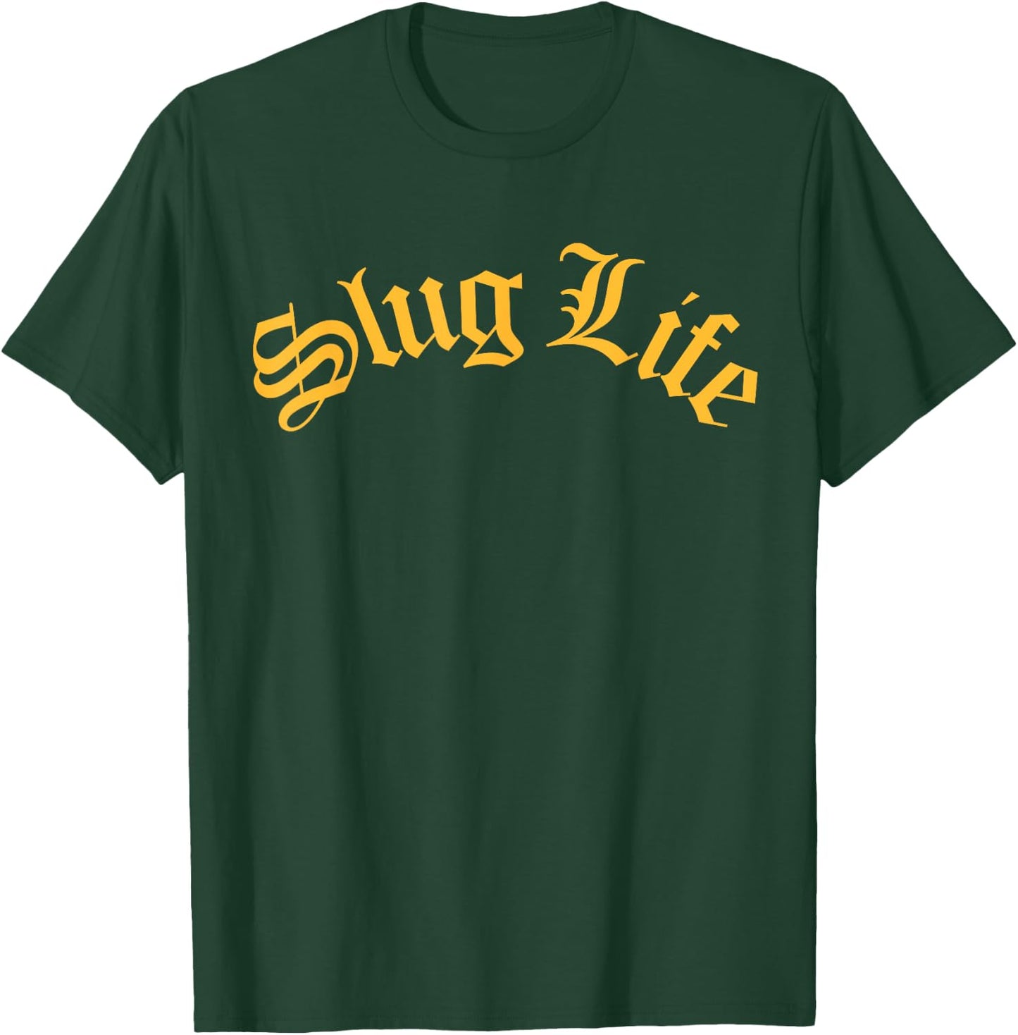 Slug Life Funny Gastropod Mollusk Sea Thug Snail Slime Joke T-Shirt - T-Shirt | Forest