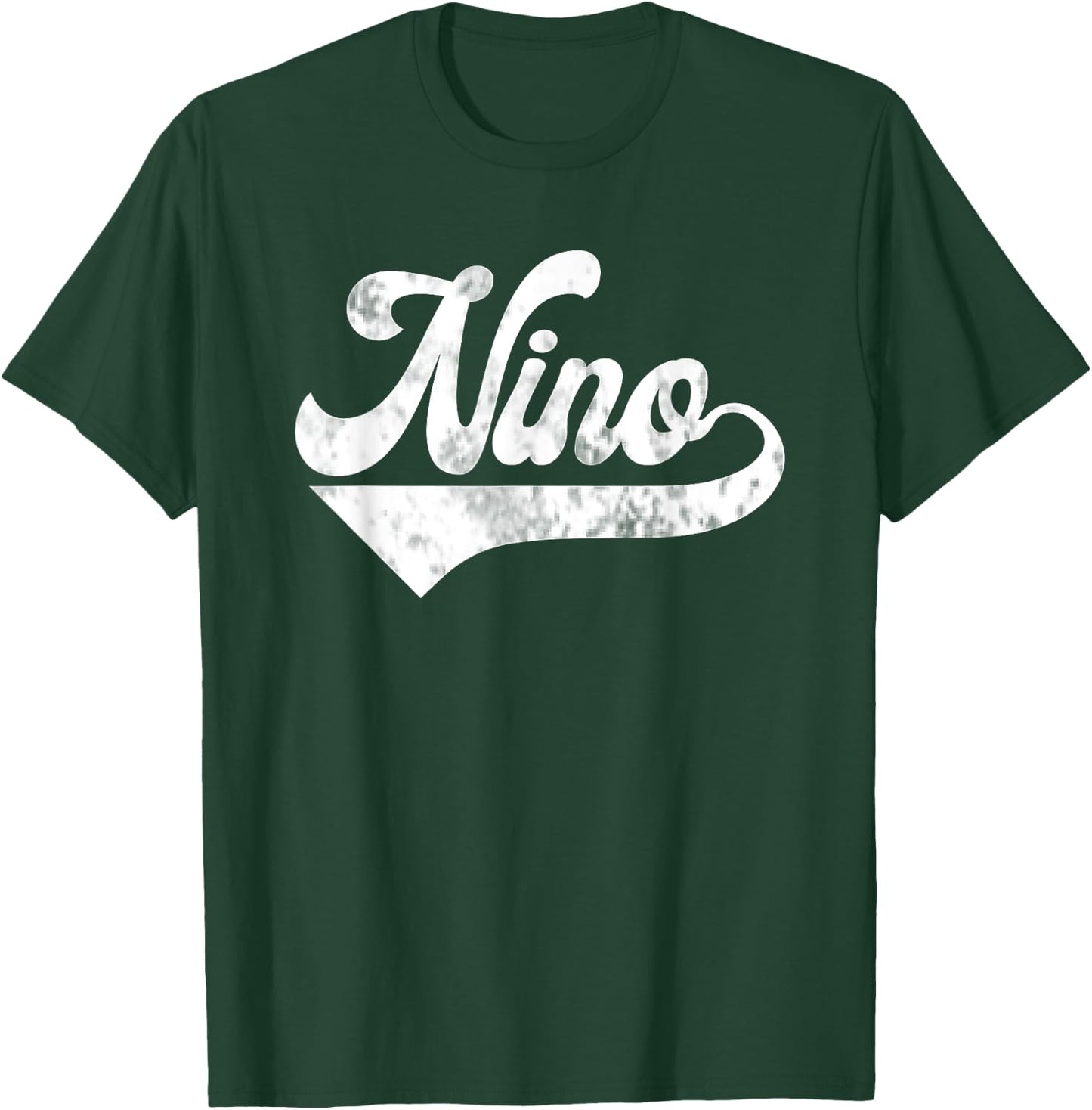 Nino Vintage Retro Father's Day for Papa Godfather T-Shirt - T-Shirt | Forest