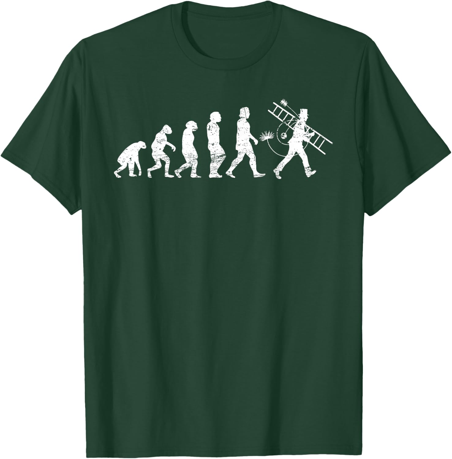 Schornsteinfeger Rauchfangkehrer Kaminfeger Kaminkehrer T-Shirt - T-Shirt | Forest