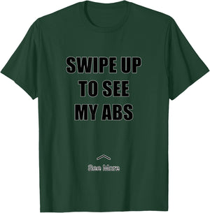 gym six Packs abs funny party T-Shirt - T-Shirt | Forest