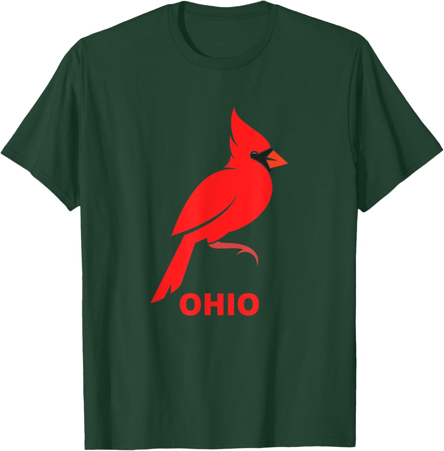Ohio State Bird T-Shirt - T-Shirt | Forest