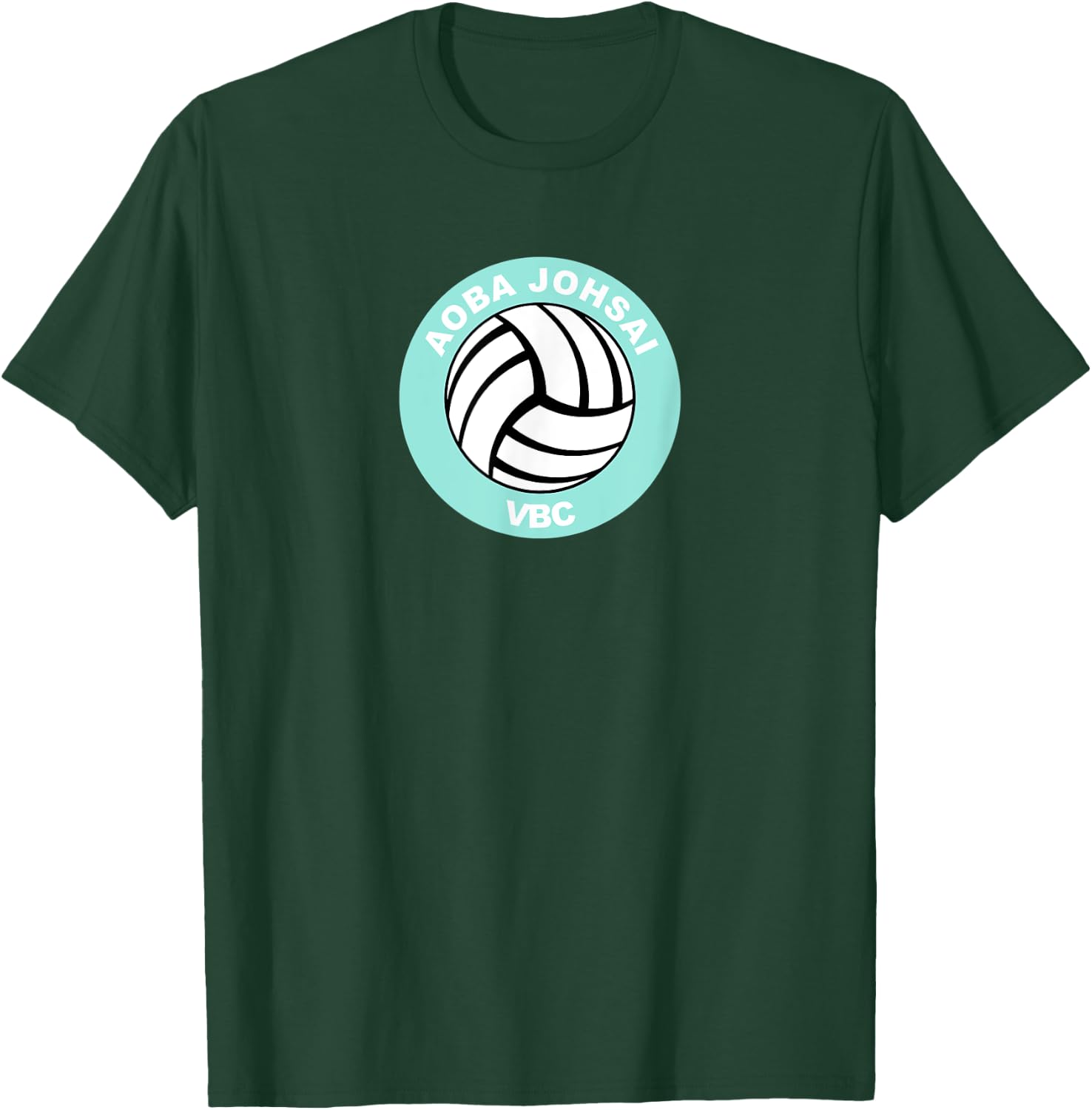 Aoba Johsai High - Volleyball Practice Anime Manga Cosplay T-Shirt - T-Shirt | Forest