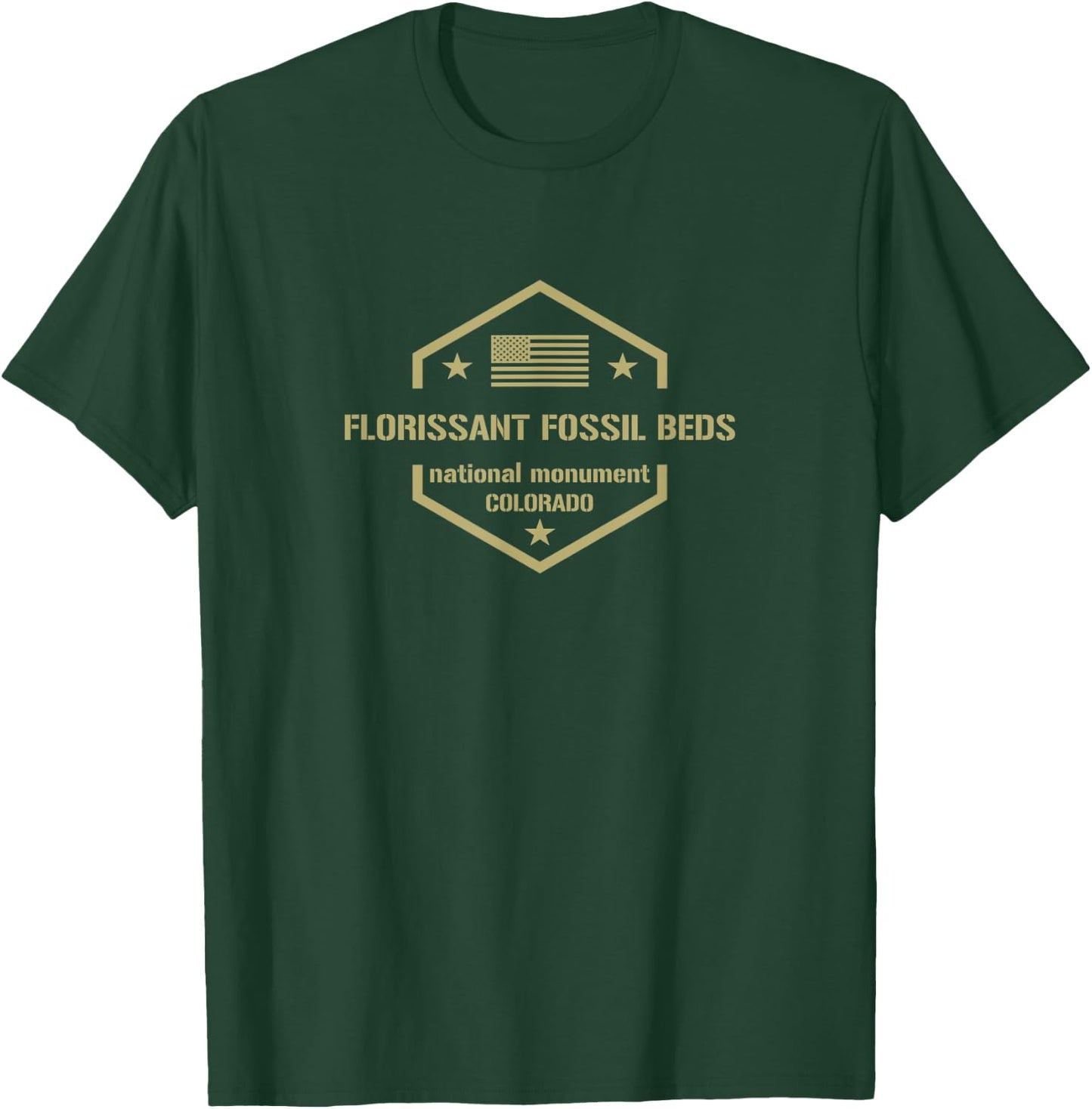 Florissant Fossil Beds National Monument T-Shirt - T-Shirt | Forest