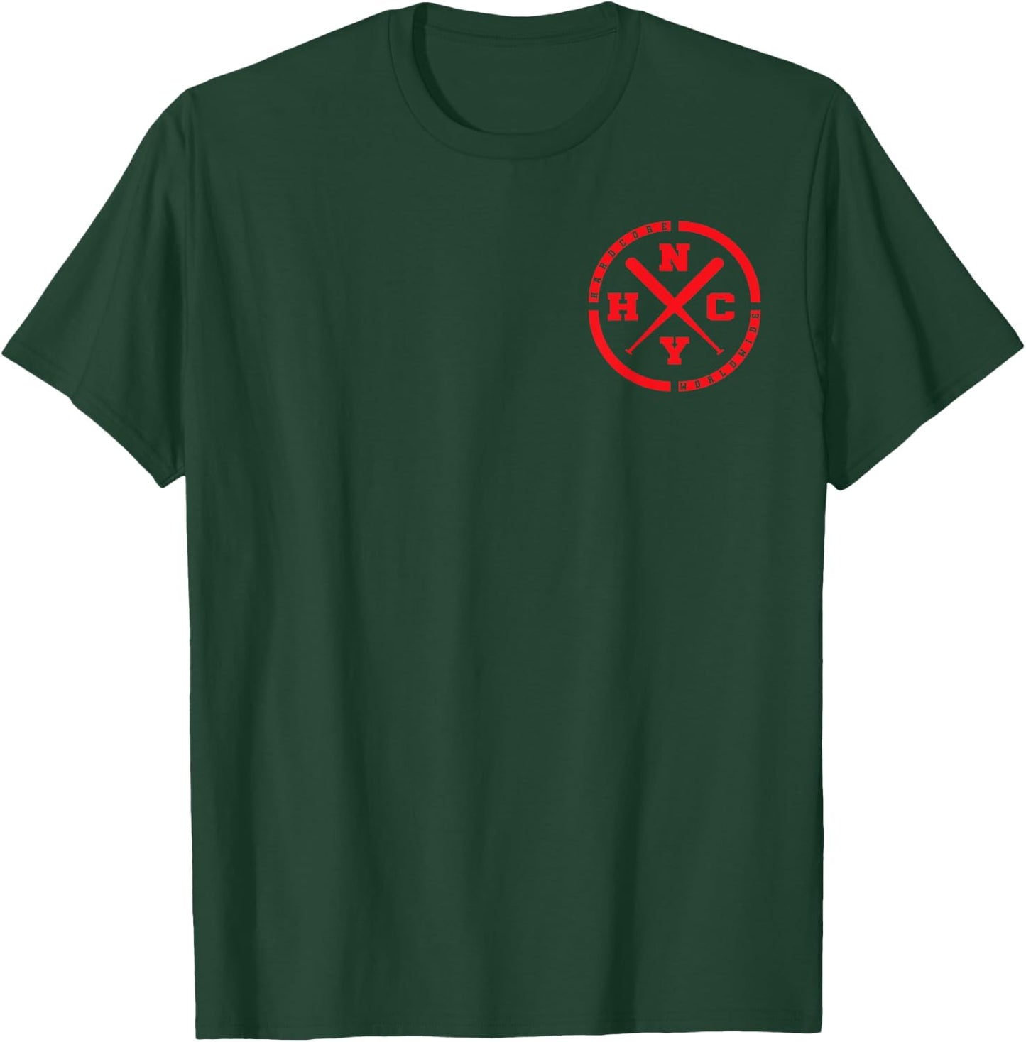 NYHC red New York Hardcore T-Shirt - T-Shirt | Forest
