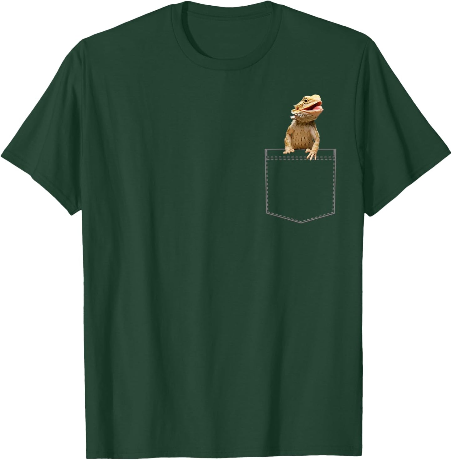 Bearded Dragon Youth Bearded Dragon Pocket Dragon T-Shirt - T-Shirt | Forest