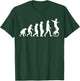 Einrad Evolution | Lustiges Einrad Einrad Einrad T-Shirt - T-Shirt | Forest