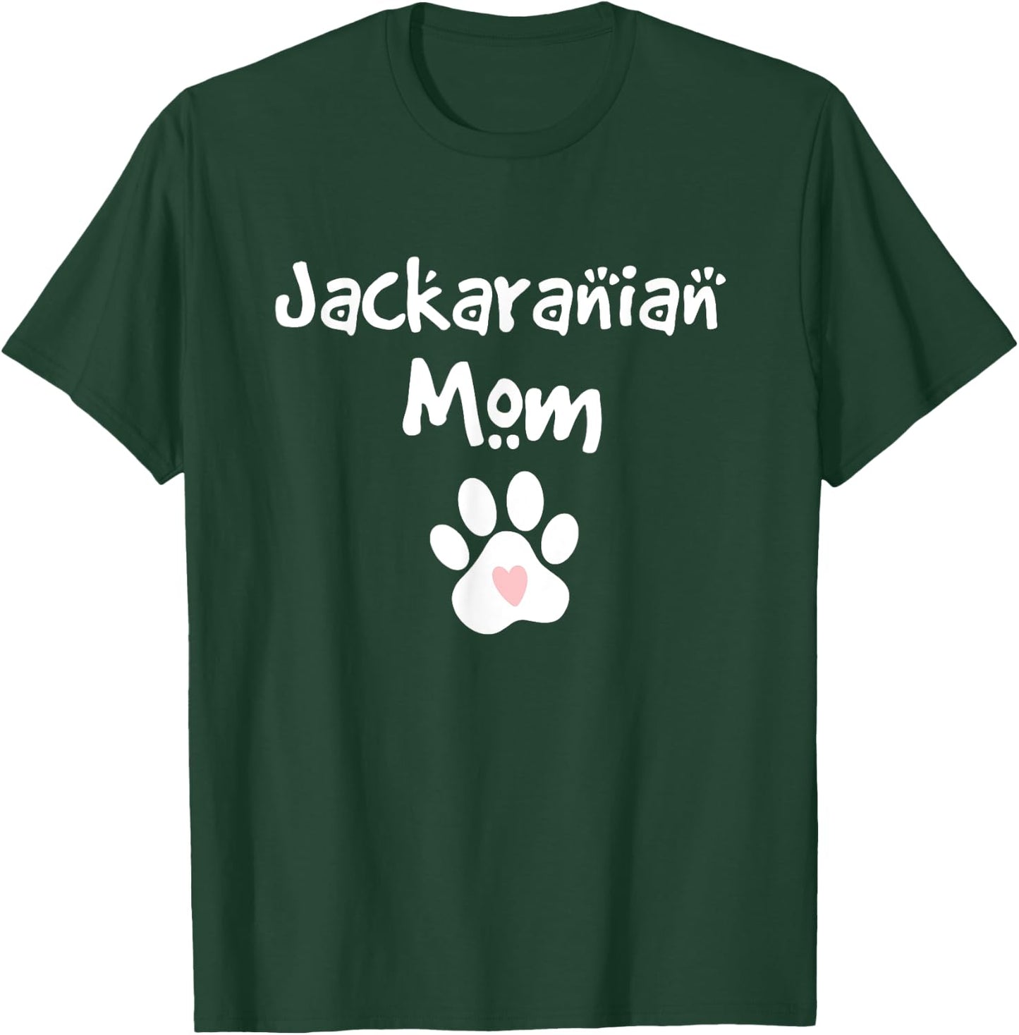 Jackaranian Mom Jack Russell Terrier Pomeranian Mix Breed T-Shirt - T-Shirt | Forest