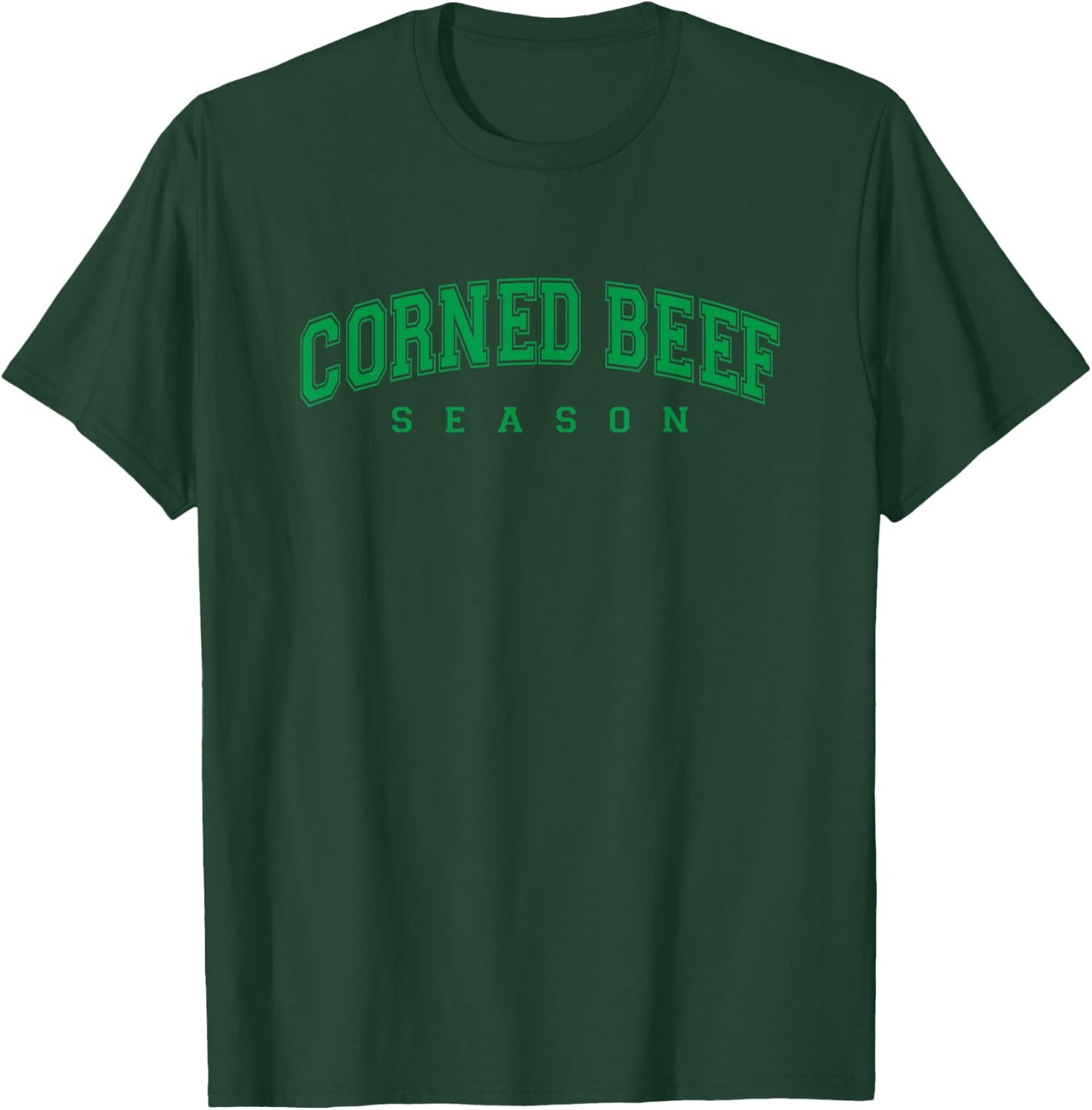 Corned Beef Season Funny St Patricks Day Irish Pride T-Shirt - T-Shirt | Forest