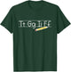 TGIF - Tt Gg Ii Ff - Pencil Alphabet Funny Teachers T-Shirt - T-Shirt | Forest