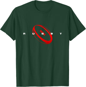 Sports Rugby T-Shirt - T-Shirt | Forest