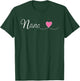 Nana For Grandma Grandmother Women Christmas Mothers Day T-Shirt - T-Shirt | Forest